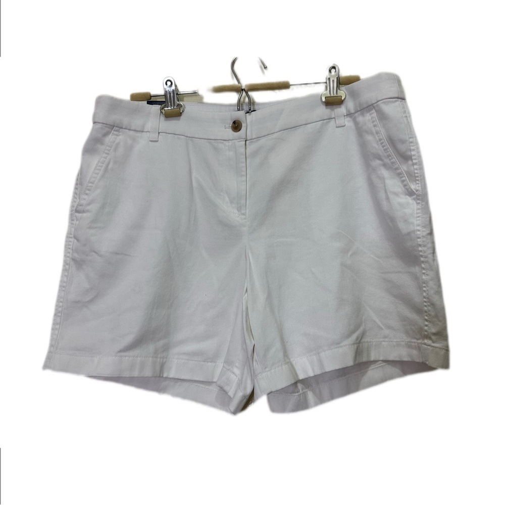 NWT J. Crew White Bermuda Shorts Classic Summer Style
